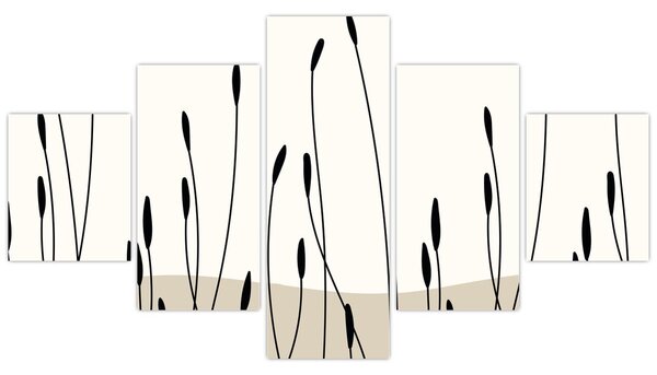 Obraz - Łąka graficzna N⁰3 (125x70 cm)