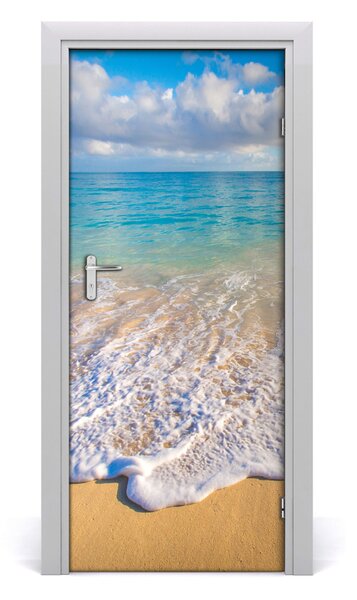 Naklejka fototapeta na drzwi Tropikalna plaża