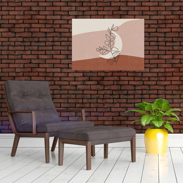 Obraz - Boho leaves N⁰2 (70x50 cm)