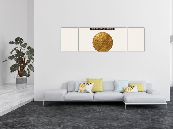Obraz - Złota ozdoba N⁰1 (170x50 cm)
