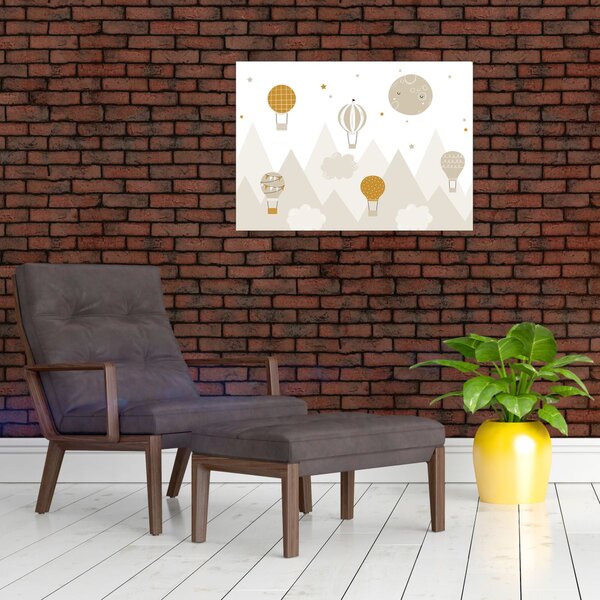 Obraz - Latające balony (70x50 cm)