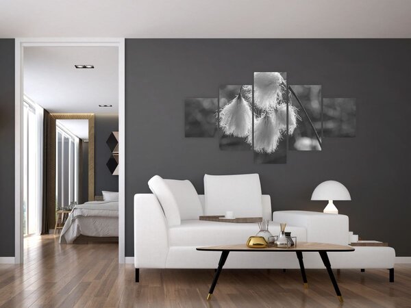 Obraz - Trawa bawełniana (125x70 cm)