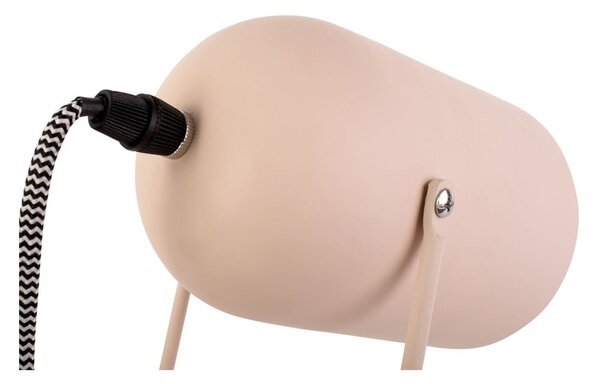 Różowa lampa stołowa Leitmotiv Enchant, wys. 30 cm