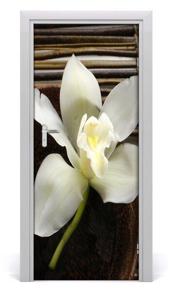 Okleina Naklejka fototapeta na drzwi Orchidea