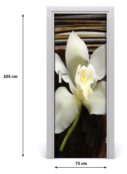 Okleina Naklejka fototapeta na drzwi Orchidea