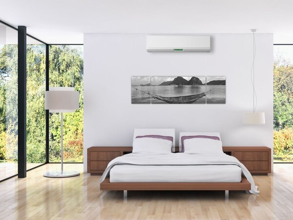 Obraz - Hamak na plaży (170x50 cm)