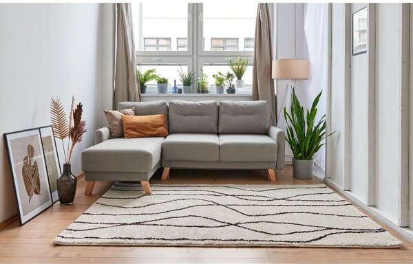 Biało-czarny dywan 120x180 cm Routa – Universal