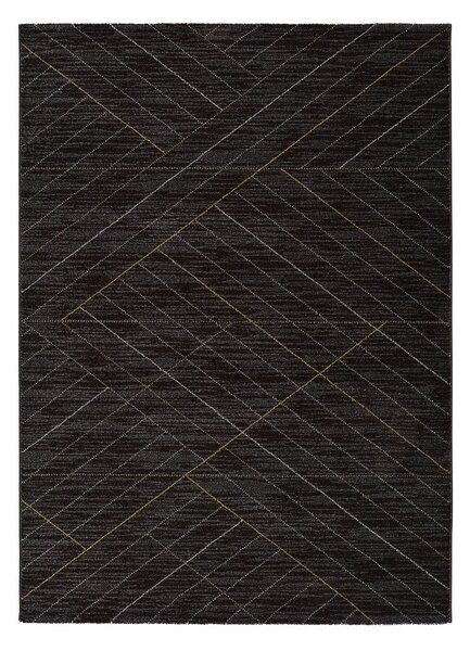 Czarny dywan Universal Dark, 140x200 cm