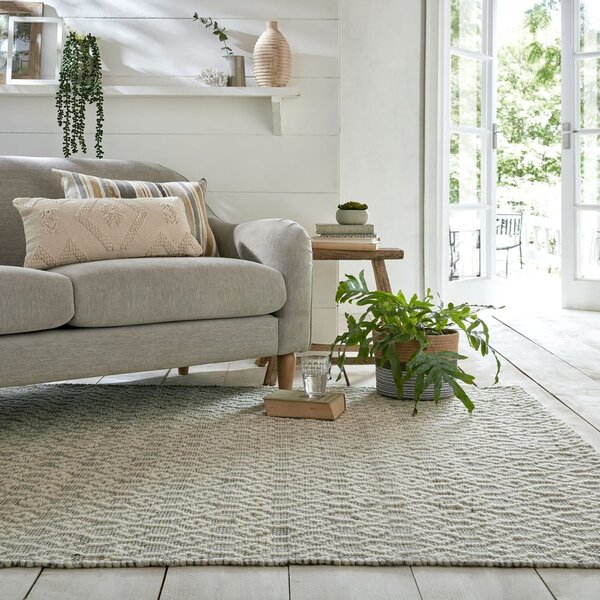 Szaro-beżowy dywan wełniany Flair Rugs Dream, 120x170 cm
