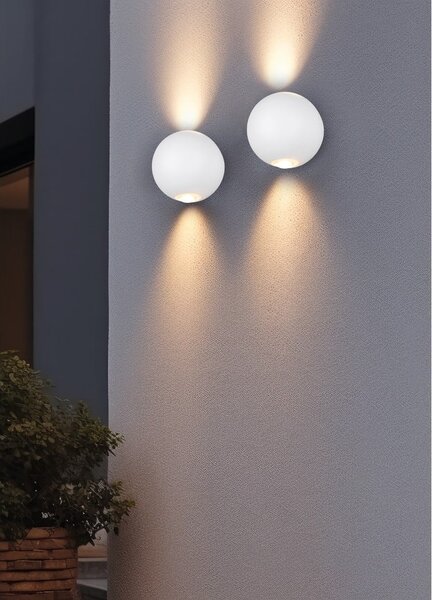 Lampa zewnętrzna z czujnikiem ruchu ø 10,5 cm Avisio – Trio