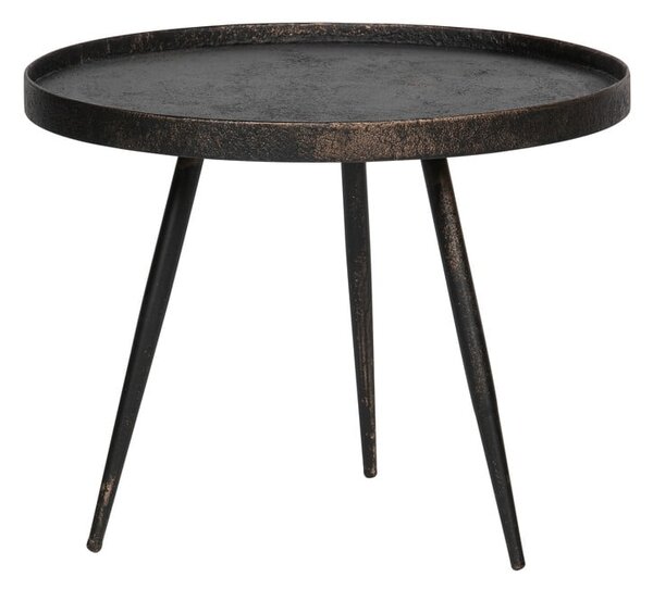 Czarny okrągły stolik ø 58 cm Bounds – WOOOD