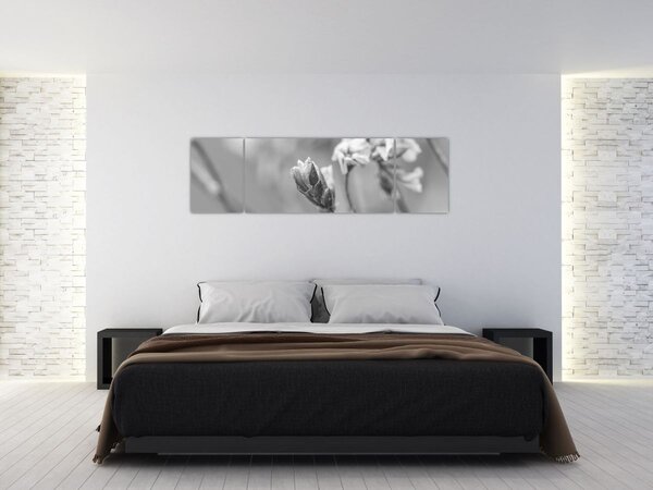 Obraz - Kwitnący kwiat (170x50 cm)