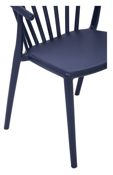 Niebieskie krzesło ogrodowe Bonami Essentials Capri