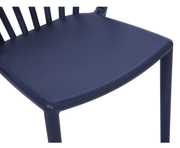 Niebieskie krzesło ogrodowe Bonami Essentials Capri
