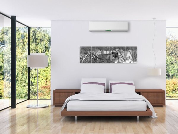 Obraz - Lis w zimie (170x50 cm)