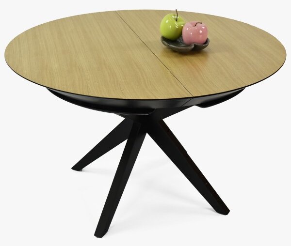 Okrągły stół do jadalni - składany Ø127 cm Nova