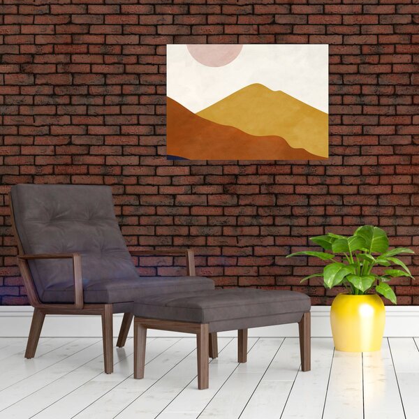 Obraz - Góry akwarelowe N⁰1 (70x50 cm)
