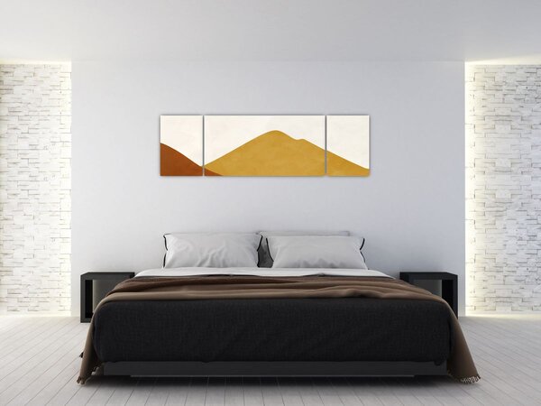 Obraz - Góry akwarelowe N⁰1 (170x50 cm)