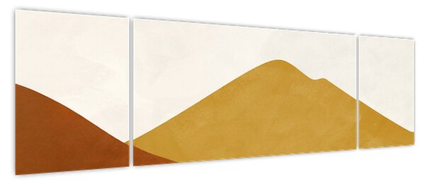 Obraz - Góry akwarelowe N⁰1 (170x50 cm)