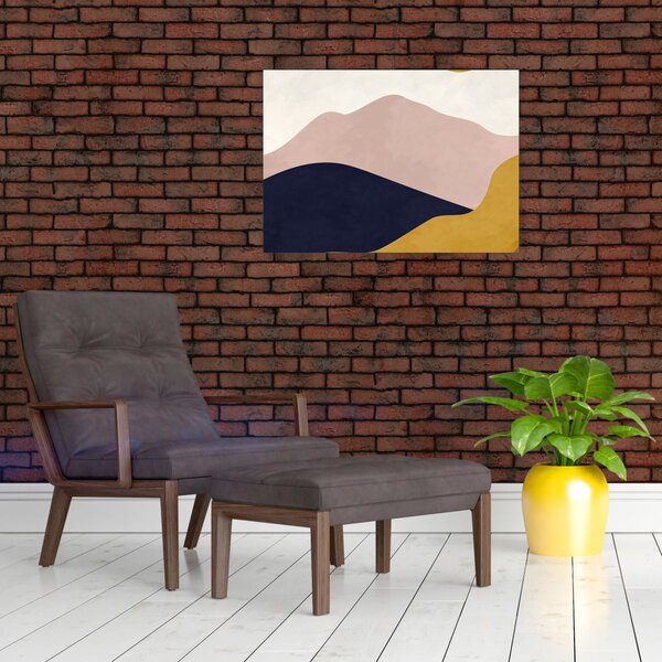 Obraz - Akwarelowe góry N⁰2 (70x50 cm)