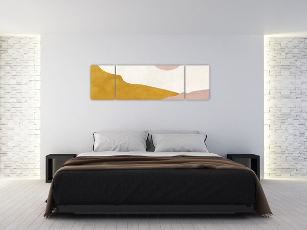 Obraz - Góry akwarelowe N⁰3 (170x50 cm)