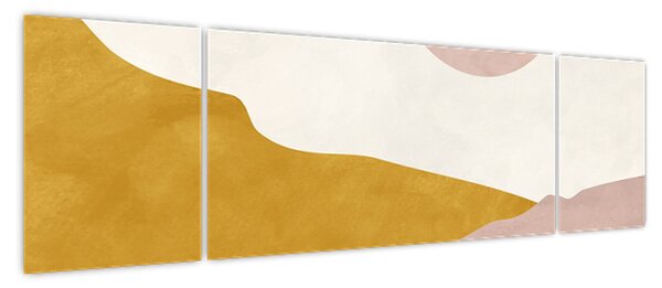 Obraz - Góry akwarelowe N⁰3 (170x50 cm)