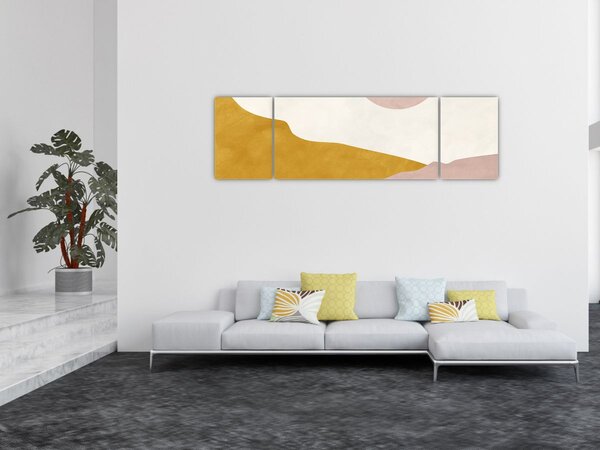 Obraz - Góry akwarelowe N⁰3 (170x50 cm)