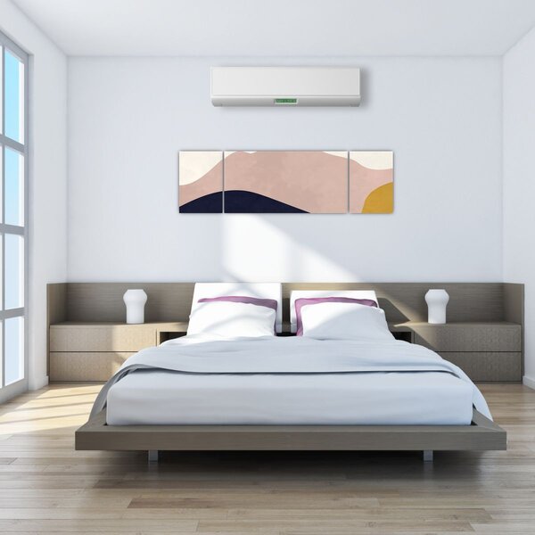 Obraz - Akwarelowe góry N⁰2 (170x50 cm)