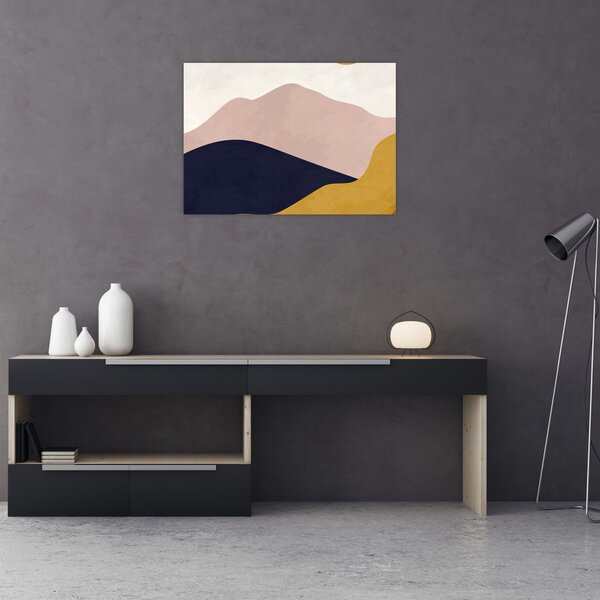 Obraz - Akwarelowe góry N⁰2 (70x50 cm)