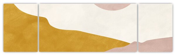 Obraz - Góry akwarelowe N⁰3 (170x50 cm)