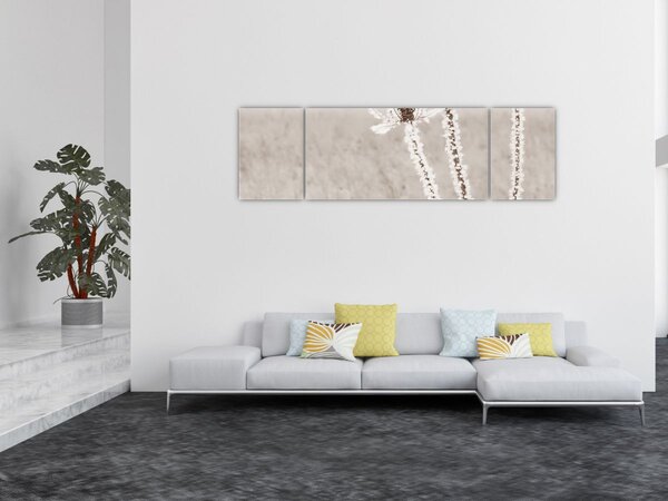 Obraz - Oset w zimie (170x50 cm)