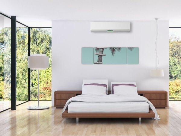 Obraz - Palma na Karaibach (170x50 cm)