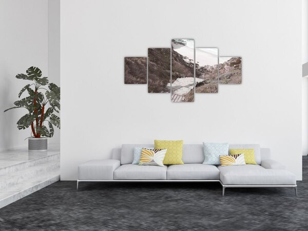 Obraz - Podróż do Szmaragdowego Morza (125x70 cm)
