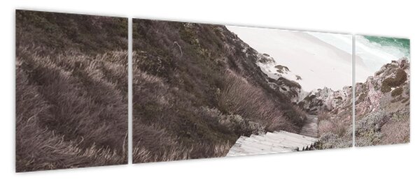 Obraz - Podróż do Szmaragdowego Morza (170x50 cm)