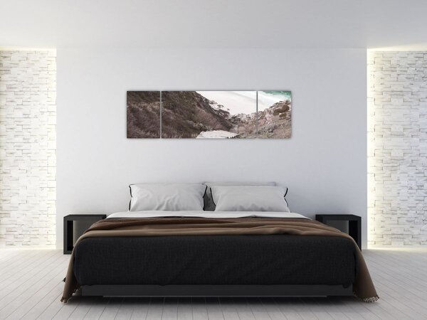 Obraz - Podróż do Szmaragdowego Morza (170x50 cm)
