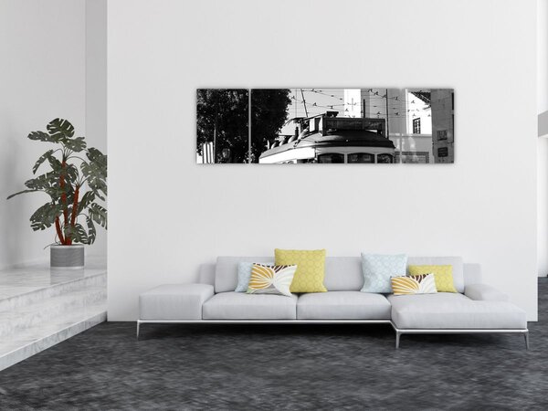 Obraz - Tramwaj (170x50 cm)