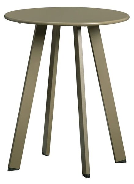 Zielony żelazny stolik ogrodowy WOOOD Fer, ø 40 cm