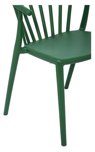 Zielone krzesło ogrodowe Bonami Essentials Capri