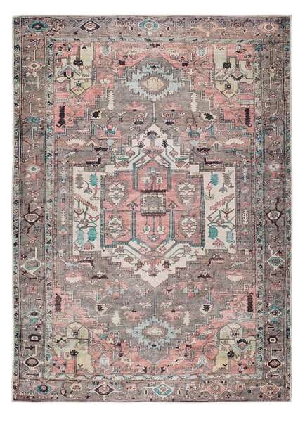Dywan z domieszką bawełny Universal Haria Rust, 140x200 cm