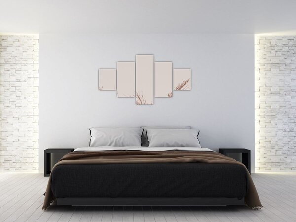 Obraz - Suszona trawa (125x70 cm)