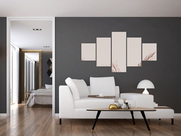 Obraz - Suszona trawa (125x70 cm)