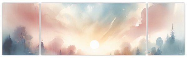 Obraz - Elegancki krajobraz (170x50 cm)
