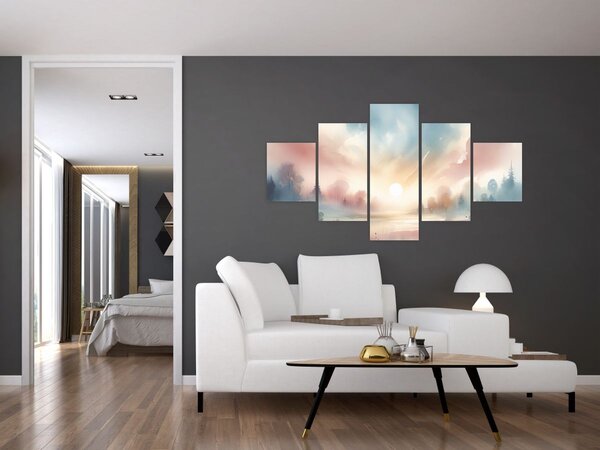 Obraz - Elegancki krajobraz (125x70 cm)
