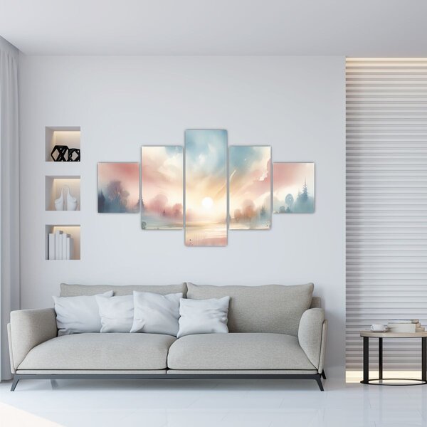 Obraz - Elegancki krajobraz (125x70 cm)