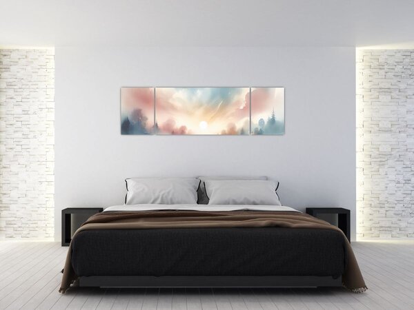 Obraz - Elegancki krajobraz (170x50 cm)