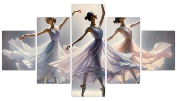 Obraz - Trzy baletki (125x70 cm)