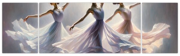Obraz - Trzy baletki (170x50 cm)