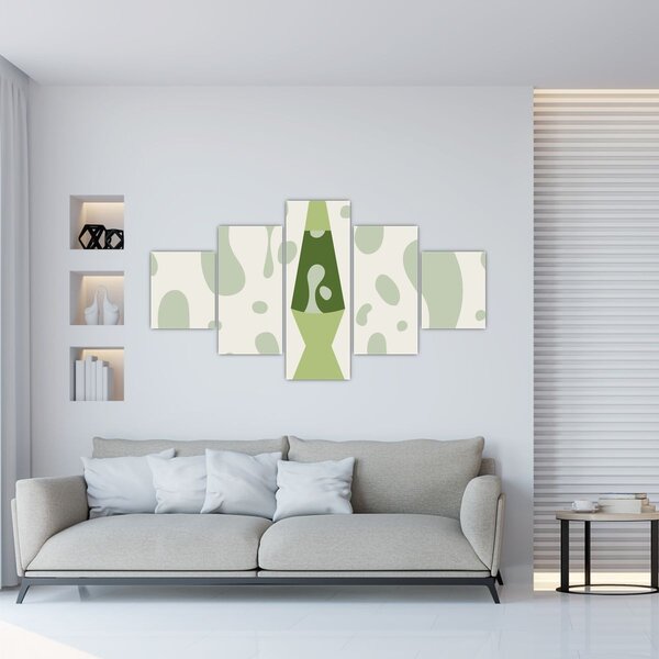 Obraz - Hipisi, lampa lawowa (125x70 cm)