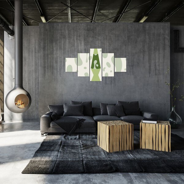 Obraz - Hipisi, lampa lawowa (125x70 cm)