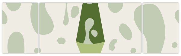 Obraz - Hipisi, lampa lawowa (170x50 cm)